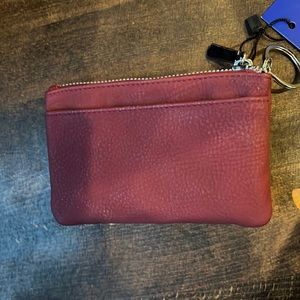 red small wallet never used new with tags